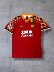 Totti Roma Trikot 1998-1999 Home Größe L - Bild 1 von 9