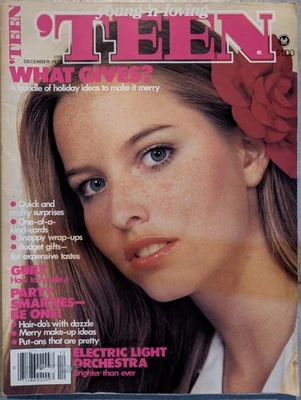 Young 'N Loving Teen Magazine December 1977 Lindsay Erwin, Christmas, ELO, Punk - Image 1 of 4