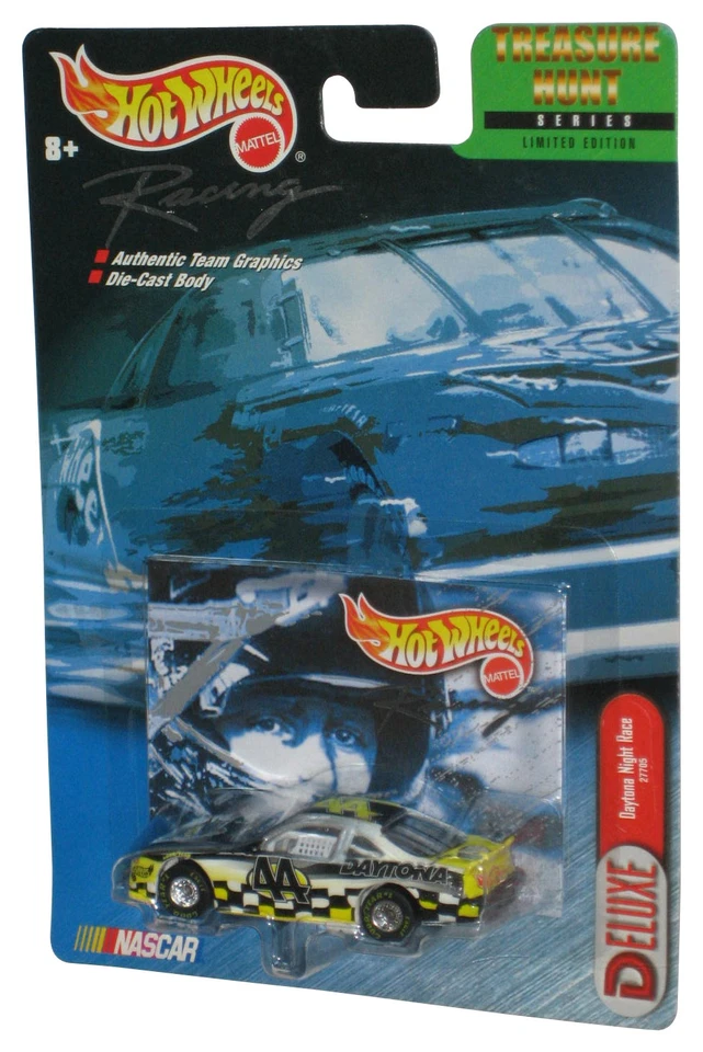 Coche de juguete Hot Wheels Racing Nascar (1999) Treasure Hunt Deluxe Daytona Night Race Foto 1 de 1