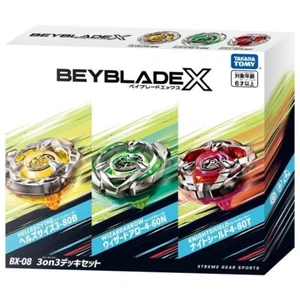 "Juego de mazos 3on3 BX-08 TAKARA TOMY Beyblade X"" - Imagen 1 de 2