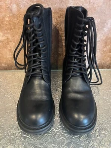 CLARKS LADIES REAL BLACK LEATHER ORINOCO 2 STYLE ZIP UP +LACES BOOTS UK 7 BNw/oB - Picture 1 of 16