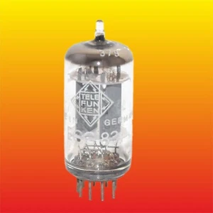 TUBO TRIODO DOBLE TELEFUNKEN ECC83 USADO PROBADO EN NORMA = 12AX7 B339 ECC83S - Imagen 1 de 4
