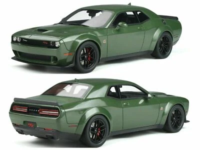 Dodge Challenger R-T Scat Pacco Widebody Verde Gt Spirit GT815 1/18 999 P 2019 - Immagine 1 di 4