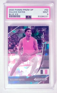 Killian Hayes 2020 Panini Prizm Draft Picks Blue Ice 13/99 Detroit Pistons PSA 9 - Picture 1 of 2