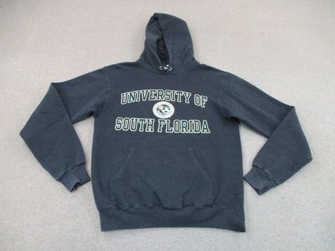 South Florida Bulls Sweater Adult Small Gray Football Outdoors Sweatshirt Men Cover
