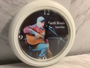 Orologio da parete Garth Brooks - vintage -.**RARO** 9” - Foto 1 di 9