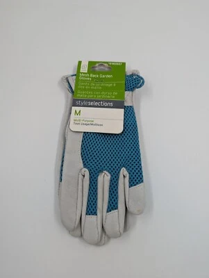 New StyleSelections Mesh Back Garden Gloves Size Medium - Image 1 of 4