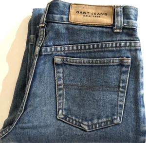 Gant Boys Size XL Measured W25 x L30 Straight Leg Blue Denim Jeans - Picture 1 of 6