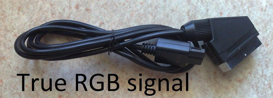 NEW RGB AV cable for NTSC Super Nintendo/Famicom - US/JAP SNES video SCART - Image 1 of 1