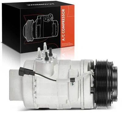 Compresor de aire acondicionado con embrague para Mercury Sable Ford Flex Taurus Lincoln MKS MKT Foto 1 de 4