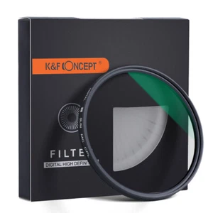 K&F Concept® 62mm CPL Green Multi Coated Polarizer MC Ultra Slim .1157 - Picture 1 of 5