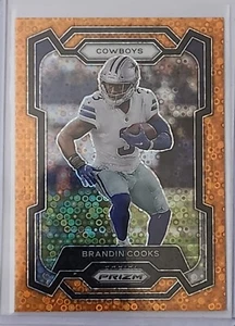 Brandin Cooks 2023 Panini Prizm Fútbol Naranja Disco Prizm Dallas Cowboys #71 - Imagen 1 de 12