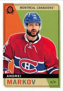 2017-18 OPC Retro #90 Andrei Markov  **  Montreal Canadiens  **