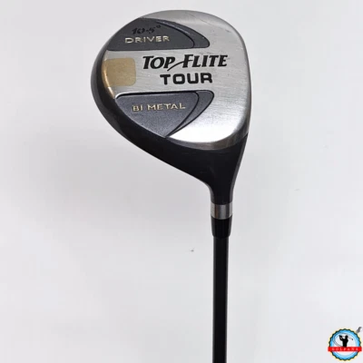 Top Flite Tour Bi-Metal Driver 10.5° Regular Graphite RH 44.5" (Dent in Crown) - Image 1 of 4
