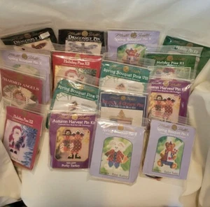 16 Mill Hill Counted Glass Bead Kits W Treasures B1 - Picture 1 of 12
