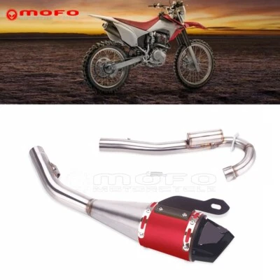 Sistema de silenciador de escape agresivo tubo deslizable 08-20 para HONDA CRF230F CRF 230F Foto 1 de 4