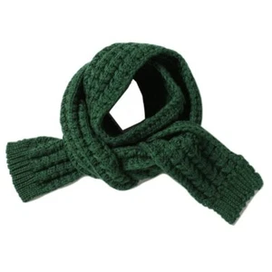 Kids Knitted Scarf Winter Fashion Solid Color Toddler Baby Warm Scarves Wrap ... - Picture 1 of 7