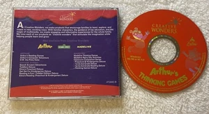 Arthur's Thinking Games PC CD-Rom ab 5 Jahren The Learning Company 1999 Vintage - Bild 1 von 11