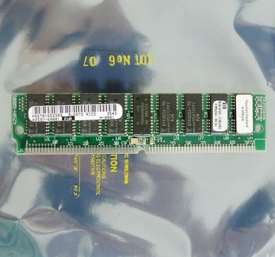HP 1818-4703 4MB 80ns 72-pin SIMM parity FPM RAM - Image 1 of 2