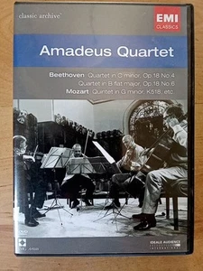 Amadeus Quartet - Classic Archive Amadeus Quartet (EMI Classics DVD 2004) - Picture 1 of 4