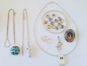 Konvolut 925 Silber und Versilberter Schmuck - Bild 1 von 6