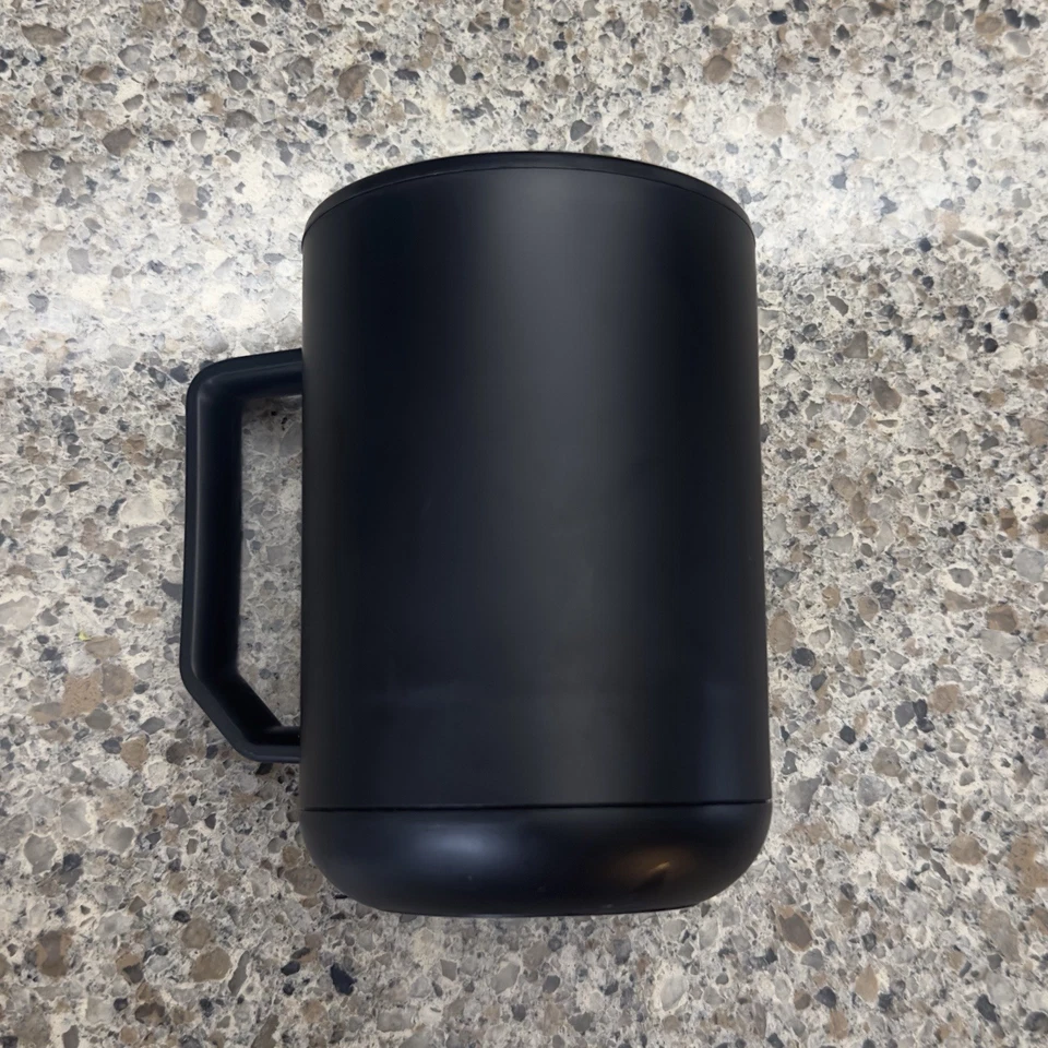 Taza de café autocalentable Tzumi Ion 12 oz. Acero inoxidable - SOLO TAZA NEGRA Foto 1 de 4