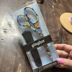 GINGHER Designer Series Tessa 8” Knife-edge Dressmaker Shears Scissors - Picture 1 of 4