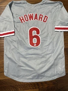 Ryan Howard Philadelphia Phillies Autographed Jersey JSA Witnessed - Picture 1 of 6