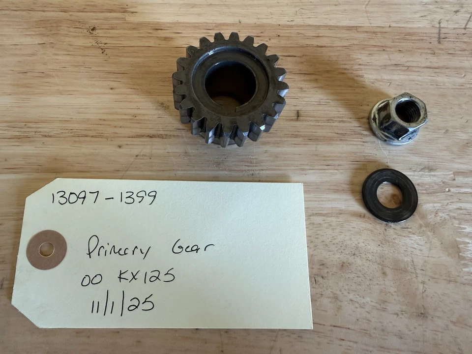 Kawasaki KX125 1999-2002 engranaje primario 13097-1399 #1021 Foto 1 de 1
