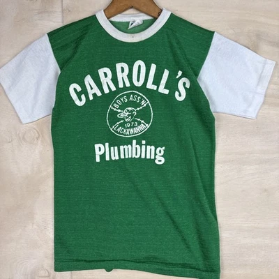 Camiseta de béisbol vintage de los años 70 para niños Lackawanna Buffalo New York Mason EE. UU. Foto 1 de 4