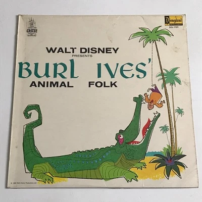Burl Ives - Animal Folk LP Vinyl Record - DQ 1191 - Image 1 of 4