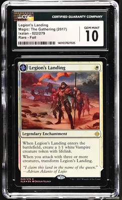 LEGION'S LANDING Ixalan Foil Rare CGC 10 Gem Mint MTG [Nostalgium] - Image 1 of 2