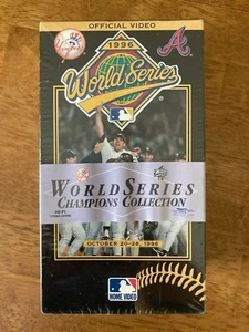 NY Yankees World Series Champions Collection VHS-3pk 1977,1978,1996 NEW - Imagen 1 de 3