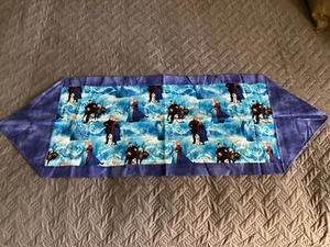 Handmade Frozen Table Runner with Olaf Elsa Anna Sven Kristoff - Picture 1 of 12