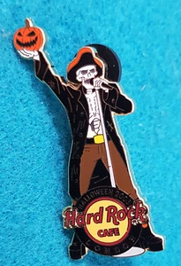 LONDRES HALLOWEEN 2005 SERIE PIRATA CAPITÁN ESQUELETO Hard Rock Café PIN LE - Imagen 1 de 1