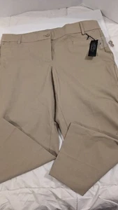 Lane Bryant Marke Neu mit Etikett The Lena mäßig kurvige Passform gerades Bein Crop Größe 18  - Bild 1 von 15