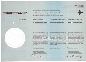 Swissair 1966 Zürich Schweiz Lufthansa - Bild 1 von 1