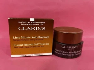Clarins Lisse Minute Autobronzant Instant Smooth Self TANNING 1.0 Oz - Picture 1 of 5