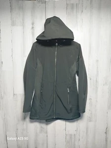 Guess Women's Medium Green Hooded Jacket - Picture 1 of 9