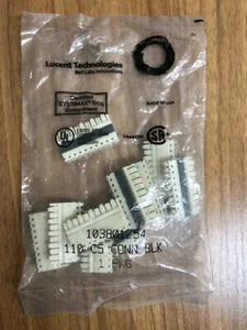 Lucent 103801254 Connector Block 110C 5 CB **PACK OF 10** - Picture 1 of 2