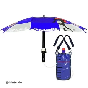 PSL Splatoon 3 Parashelter Water Gun with Ink Tank Blue Sun Art Toy Japan Rare - Picture 1 of 7