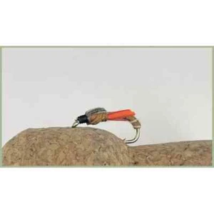 Buzzer Trout Flies, 3 Pack Brown Biot Buzzers, Choice of Sizes, For Fly Fishing - Picture 1 of 1