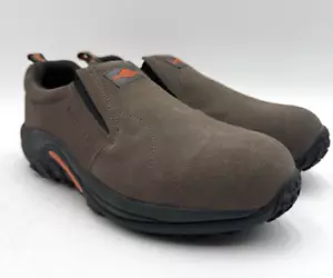 NEW Merrell JUNGLE MOC AT Women's Slip On Safet Toe Shoe Brown US Size 11 Medium - Picture 1 of 11