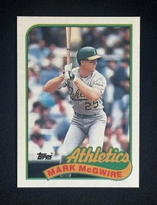 1989 Topps Mark McGwire #70 Baseball Card Oakland Athletics A’s - Picture 1 of 2