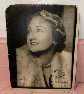 Large Vintage Photograph by James Hargis Connelly of Actress Mary Marlo Oklahoma - Picture 1 of 5
