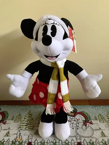 NWT Disney Minnie Mouse 22" Wintertime Christmas Door Greeter - Picture 1 of 5