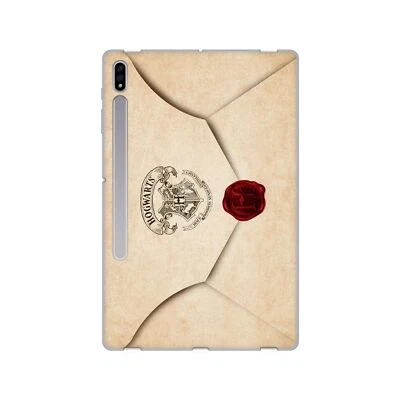 OFFICIAL HARRY POTTER HOGWARTS LETTER ENVELOPE GEL CASE FOR SAMSUNG TABLETS 1 - Image 1 of 4