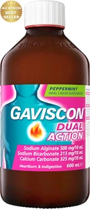 Dual Action Liquid Heartburn and Indigestion Relief, 600Ml - Picture 1 of 12