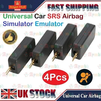 4 Car Airbag Simulator Emulator Resistor Bypass SRS Fault Finding Diagnostic KIT - Image 1 of 4