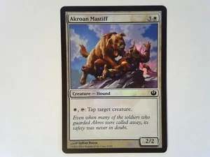 Foil Akroan Mastiff Journey into Nyx - Magic the Gathering MTG - White - Picture 1 of 2